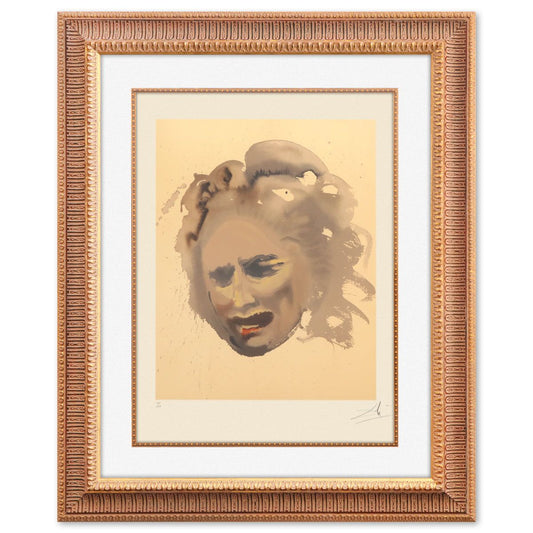 Salvador Dali- Original Lithograph "The Price- Bereavement"