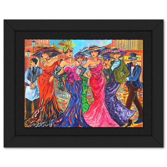 Patricia Govezensky- Original Watercolor on Paper "Harmonious Blend"