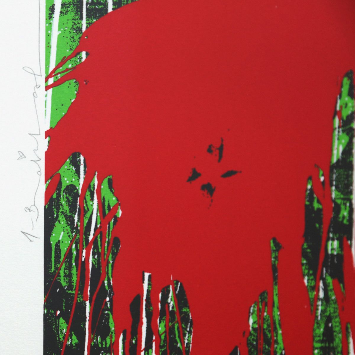 Mr Brainwash- Silkcreen on Paper "Flowarh$ - II (F), 2021"