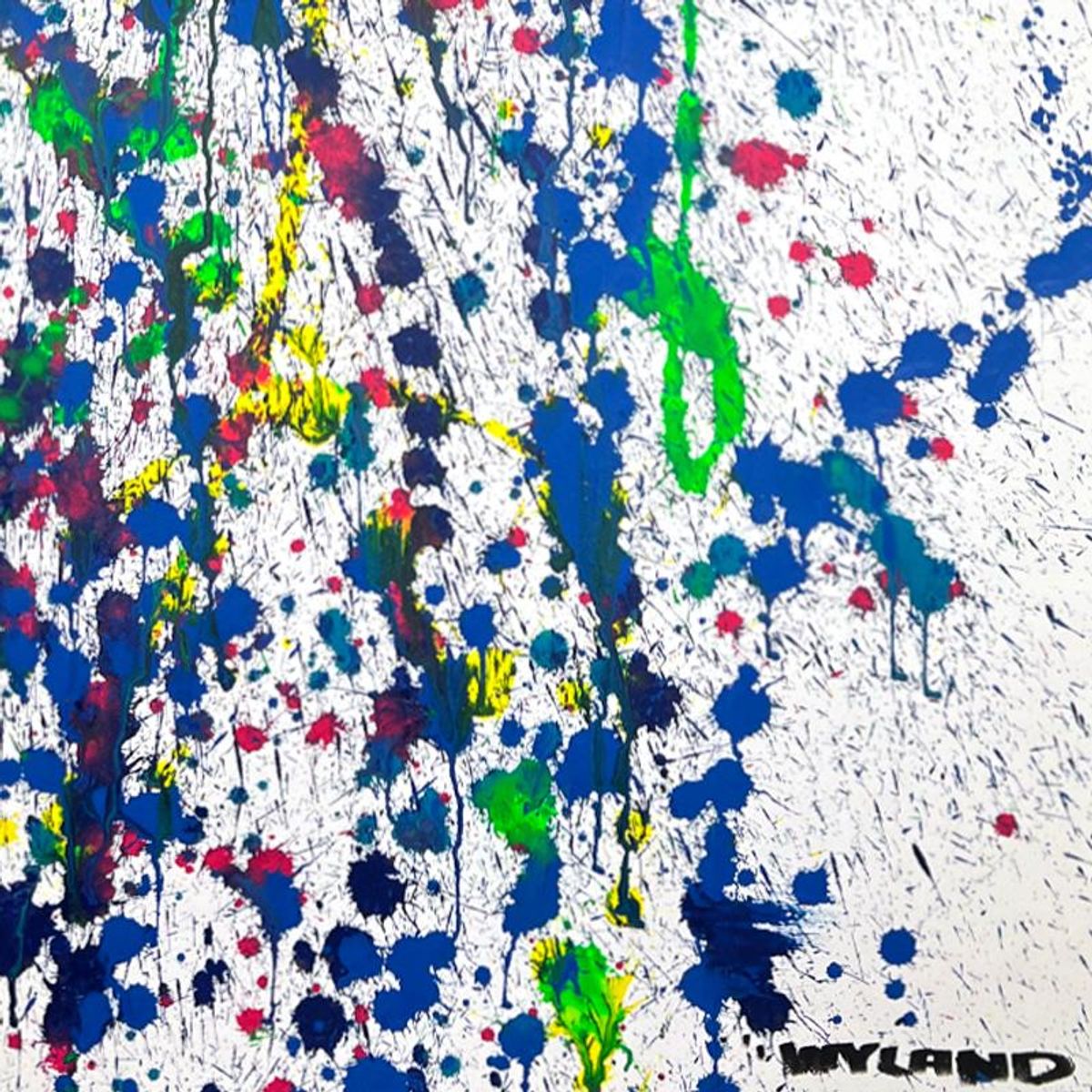 Wyland- Original Watercolor Painting on Deckle Edge Paper "Untitled"