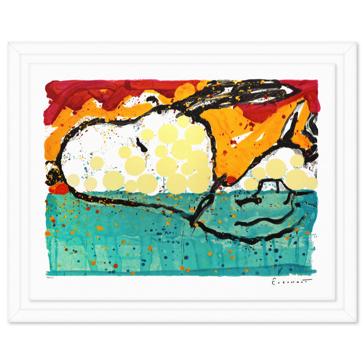 Tom Everhart- Hand Pulled Original Lithograph "Bora Bora Boogie Oogie"