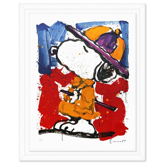 Tom Everhart- Hand Pulled Original Lithograph "Prada Puss"