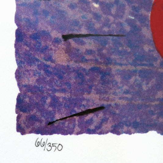 Tom Everhart- Hand Pulled Original Lithograph "Synchronize My Boogie-Evening"