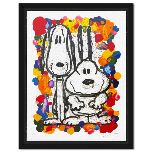 Tom Everhart- Hand Pulled Original Lithograph "Wait Watchers"