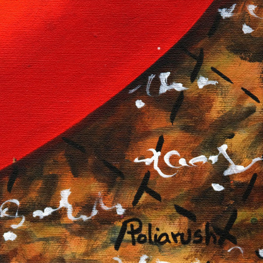 Eugene Poliarush- Original Oil on Canvas "Pastoral Bliss"