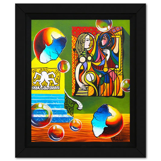 Alexander Astahov- Original Oil on Canvas "A Classic Encounter"