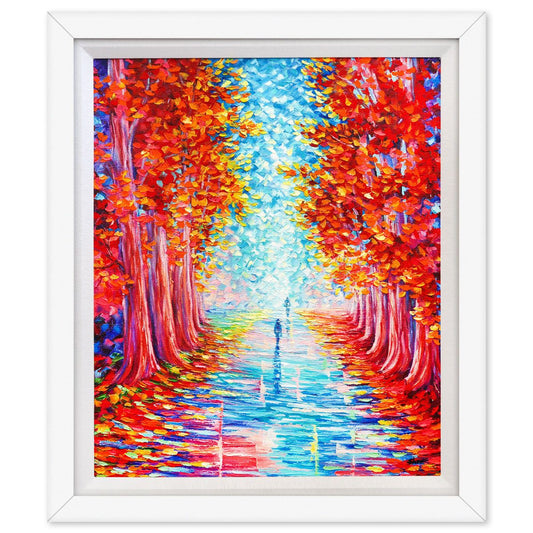Svyatoslav Shyrochuk- Original Oil on Canvas "Path of Serenity"