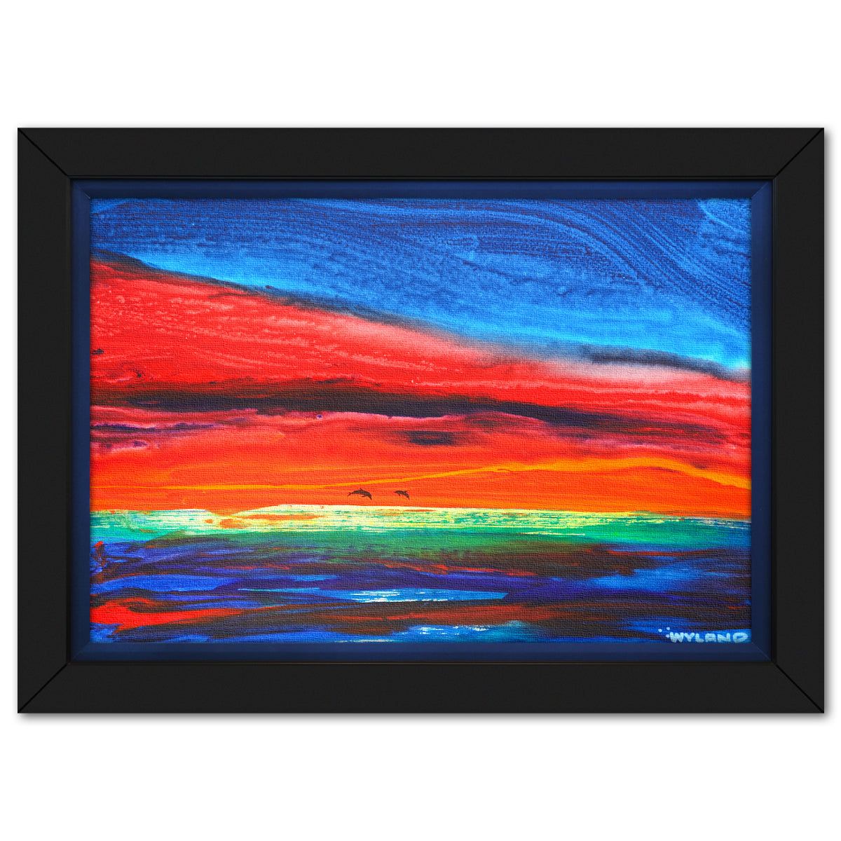 Wyland- Original Painting on Canvas "Untitled"