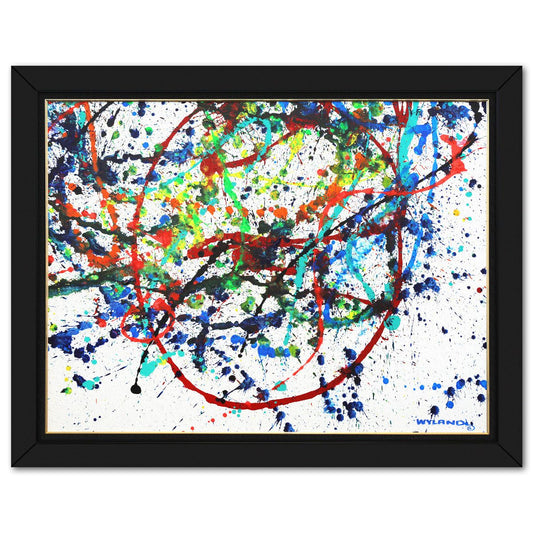 Wyland- Original Painting on Canvas "Abstract"