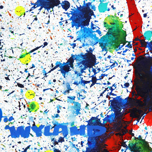 Wyland- Original Painting on Canvas "Abstract"