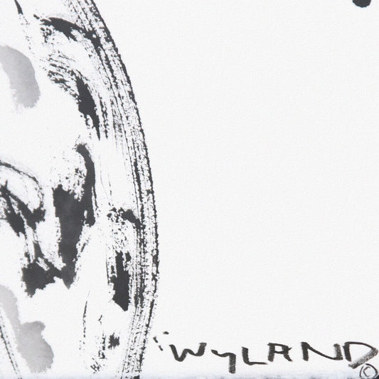 Wyland- Original Sumi Ink Painting "Turtle"