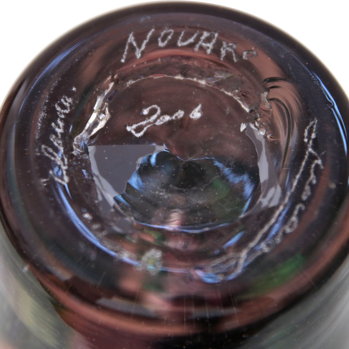 Jean-Claude Novaro- Handmade Glass