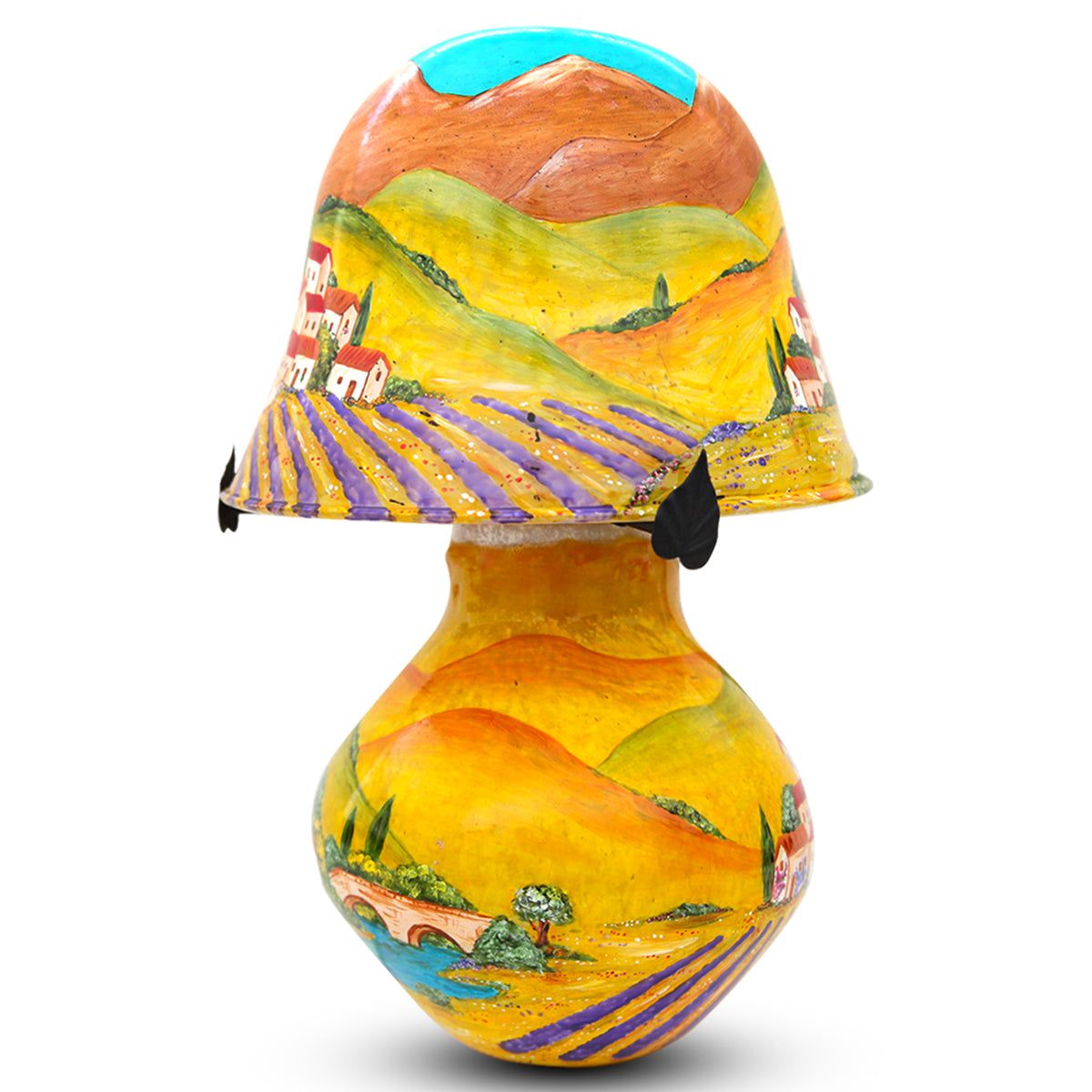 Jean-Claude Novaro- Handmade Glass "Lamp"