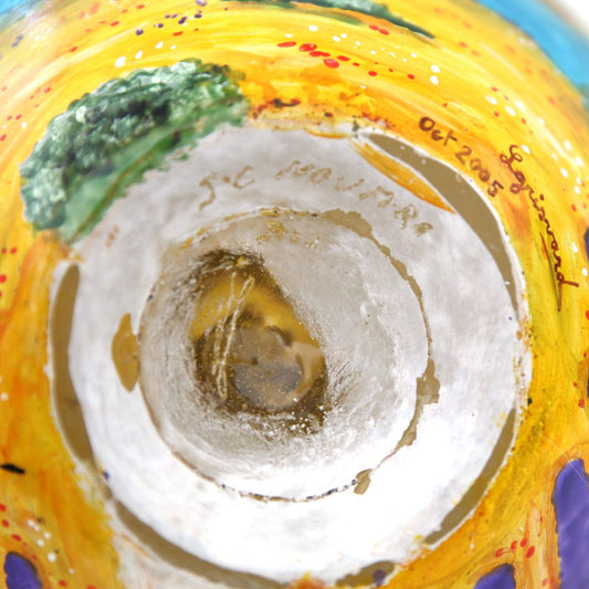 Jean-Claude Novaro- Handmade Glass "Lamp"