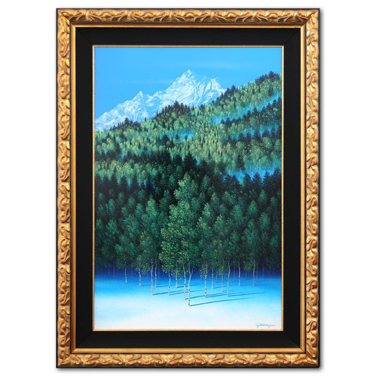 Jon Rattenbury- Original Oil on Board "Aspen Heights"