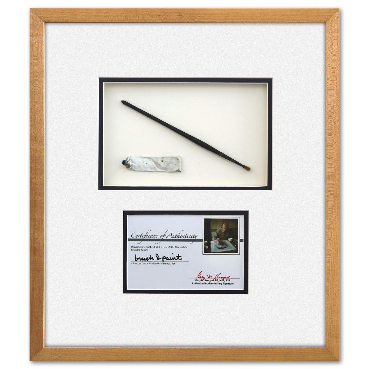 Henry Miller- Mixed Media Collage