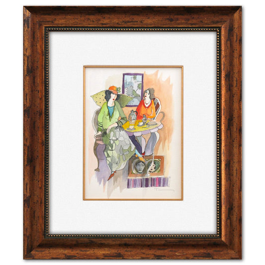 Itzchak Tarkay- "Tea Time"