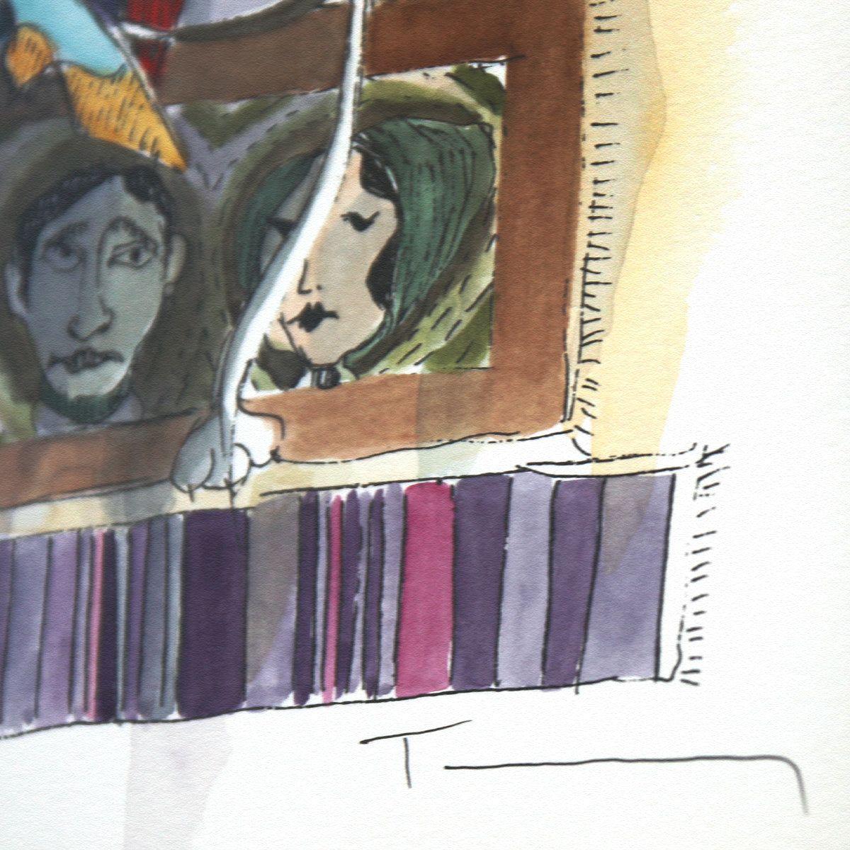 Itzchak Tarkay- "Tea Time"