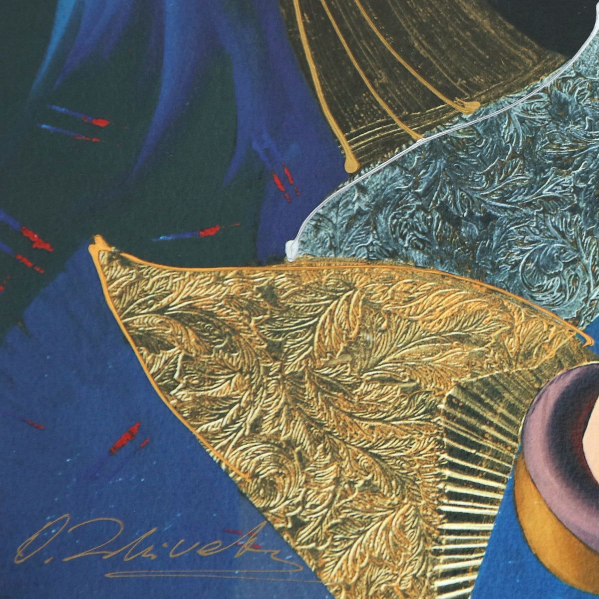 Oleg Zhivetin- Silkscreen "Rememberance"