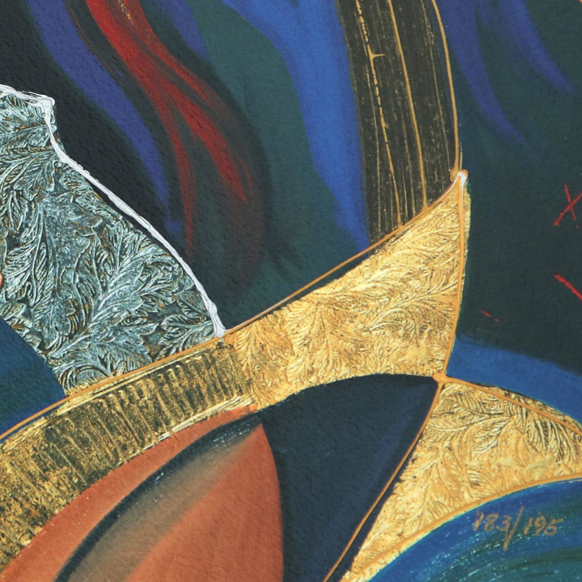 Oleg Zhivetin- Silkscreen "Rememberance"
