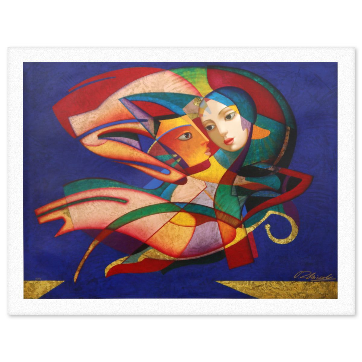 Oleg Zhivetin- Silkscreen "Swift Flight"