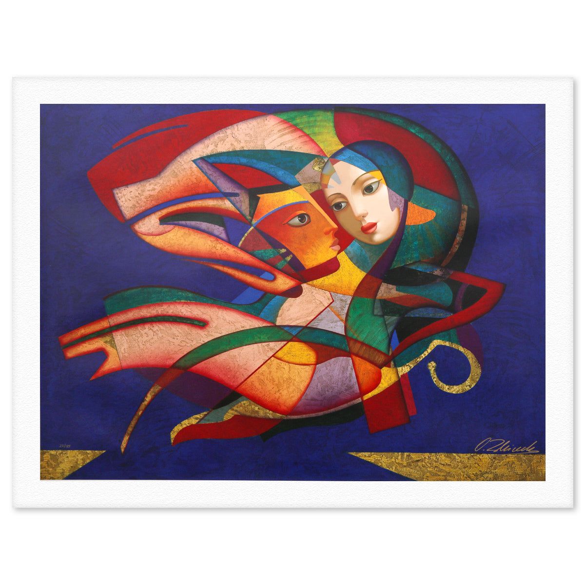 Oleg Zhivetin- Silkscreen "Swift Flight"