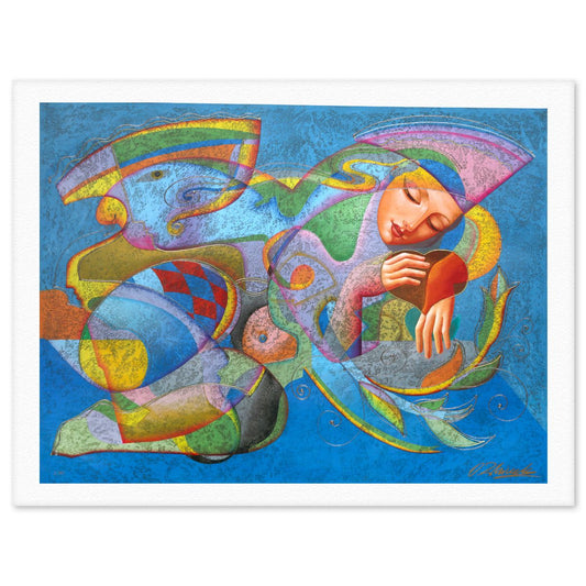 Oleg Zhivetin- Silkscreen "Reverie"