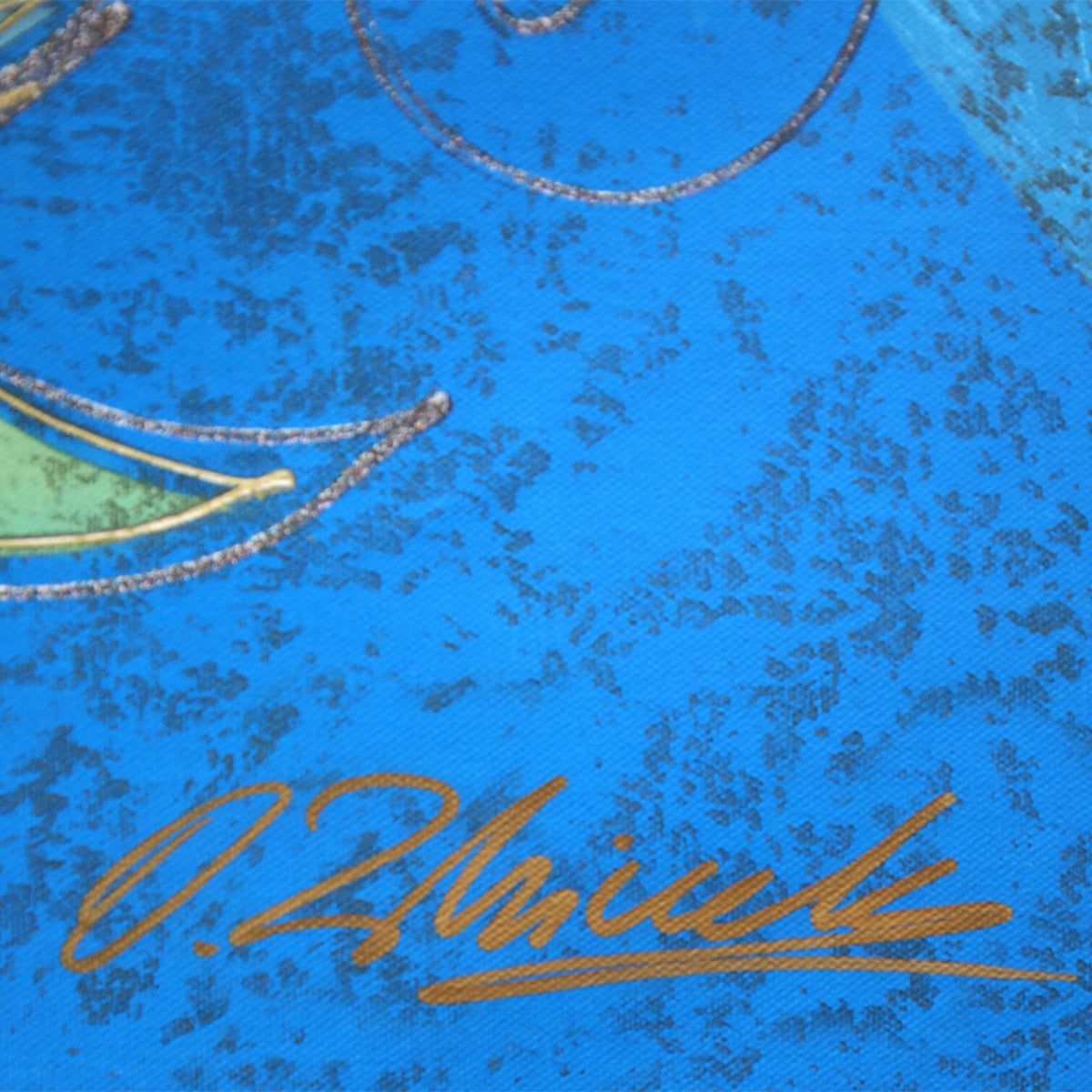 Oleg Zhivetin- Silkscreen "Reverie"