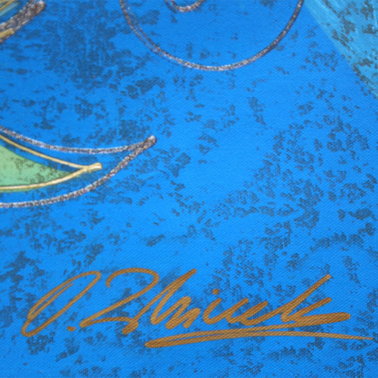 Oleg Zhivetin- Silkscreen "Reverie"