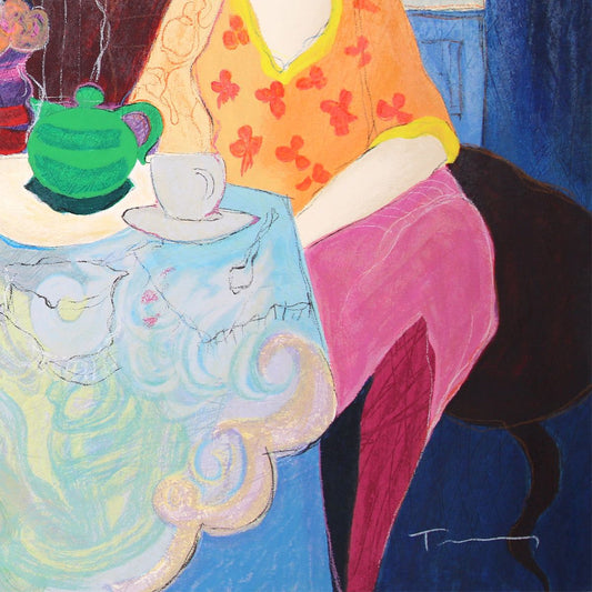 Itzchak Tarkay- Serigraph "Reunion ll"