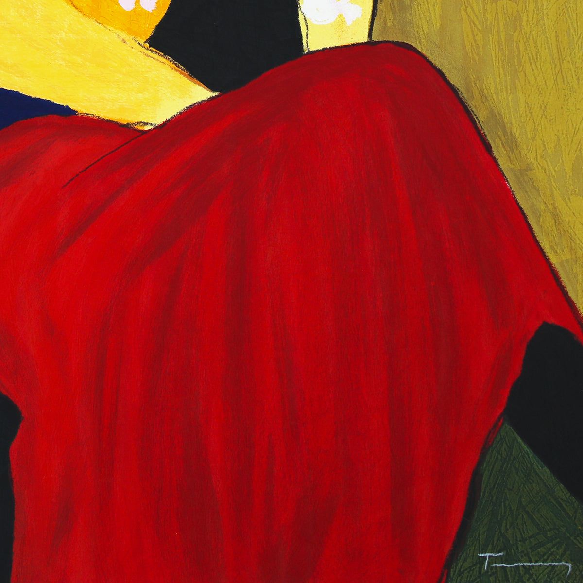 Itzchak Tarkay- Serigraph "Joie de Vivrec"