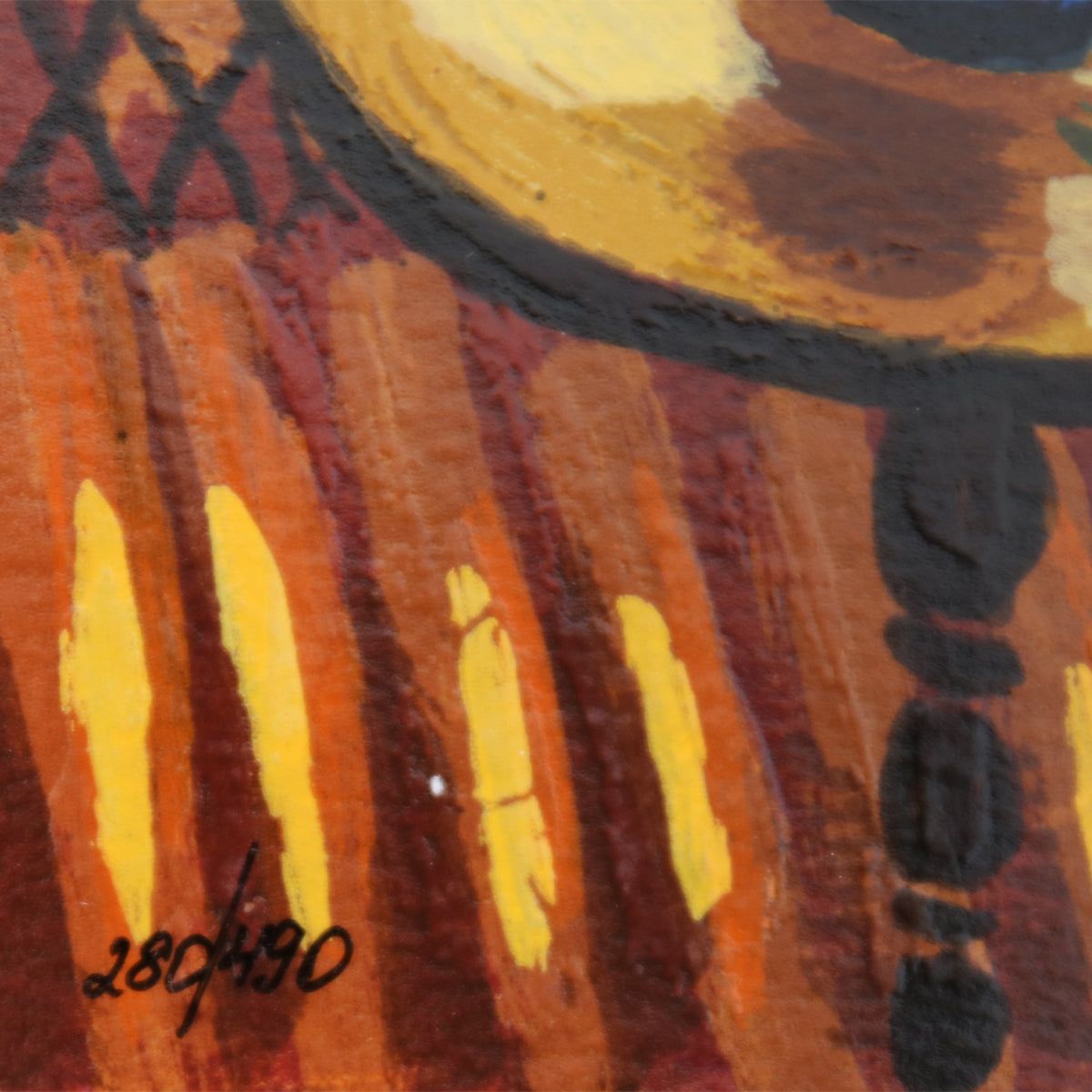 Shlmo Alter- Serigraph "Ships Ashore"