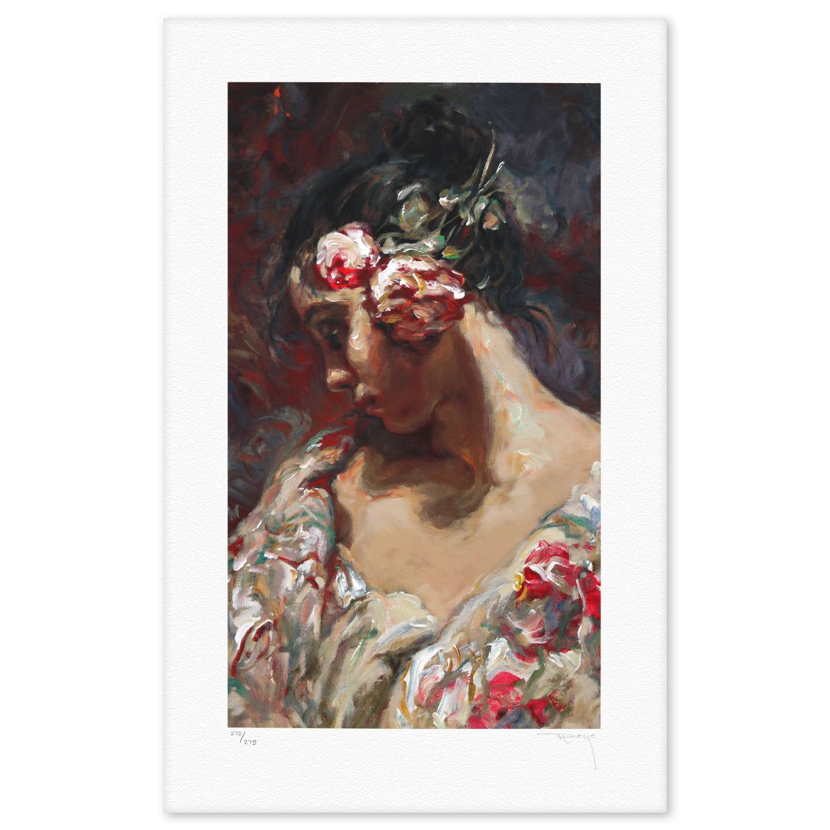Royo- Serigraph "Adolescencia"