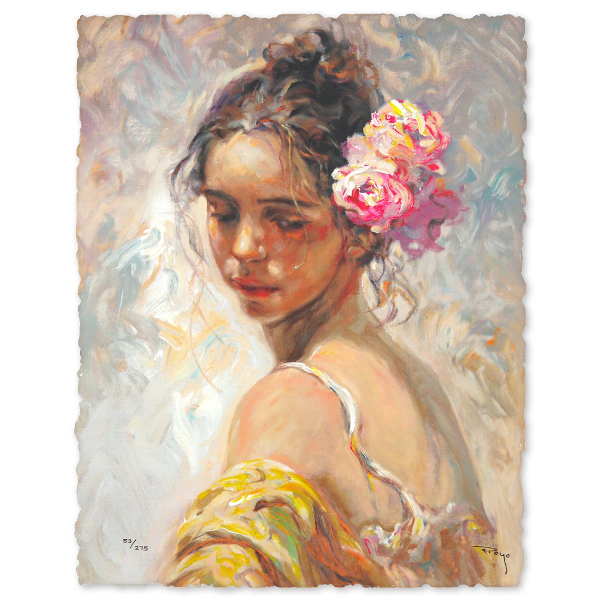 Royo- Serigraph "La Perla"
