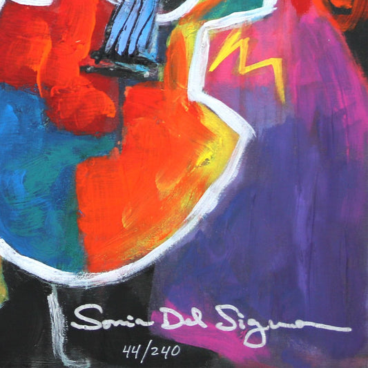 Sonia Del Signore- Serigraph "Artist's Life"
