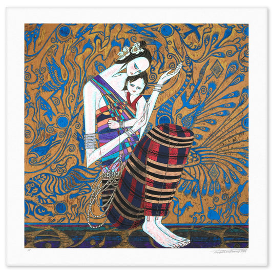 Ting Kuang- Silkscreen "Lullaby"
