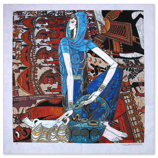 Ting Kuang- Silkscreen "Eastern Song"