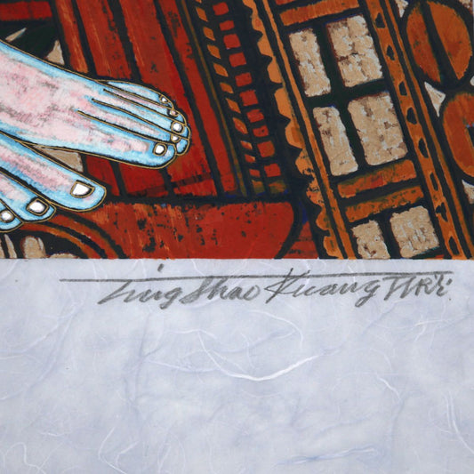 Ting Kuang- Silkscreen "Eastern Song"