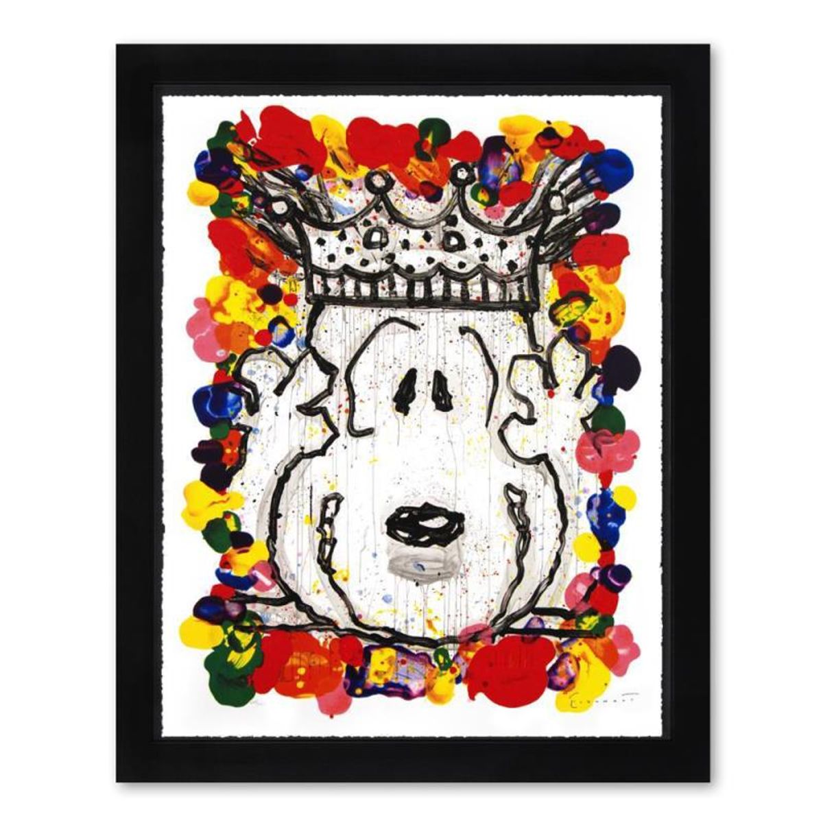 Tom Everhart, "Best In Show" Framed Limited Edition Hand Pulled Original Lithograph. Hand Signed, with Letter of Authenticity.