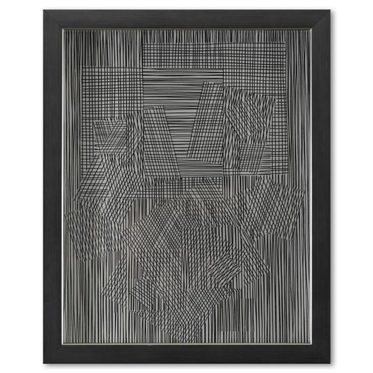 Victor Vasarely (1908-1997), "Trois Dimensions Optique de la serie Cinetiques" Framed 1973 Dimensional Art with Letter of Authenticity
