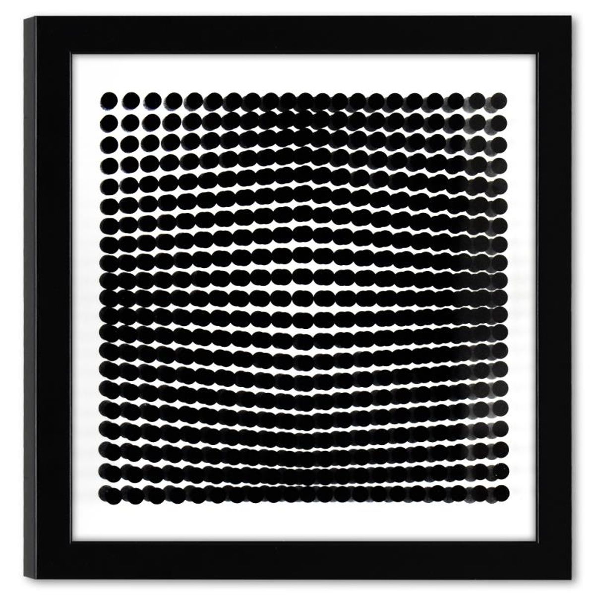 Victor Vasarely (1908-1997), "Trois Dimensions Optique de la serie Cinetiques" Framed 1973 Dimensional Art with Letter of Authenticity