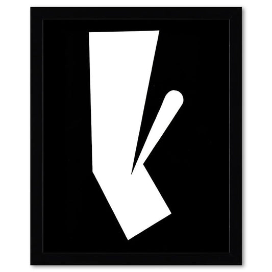 Victor Vasarely (1908-1997), "Yablapour et Lethe de la serie Etres Ou Fantomes (Diptych)" Framed 1973 Heliogravure Prints with Letter of Authenticity