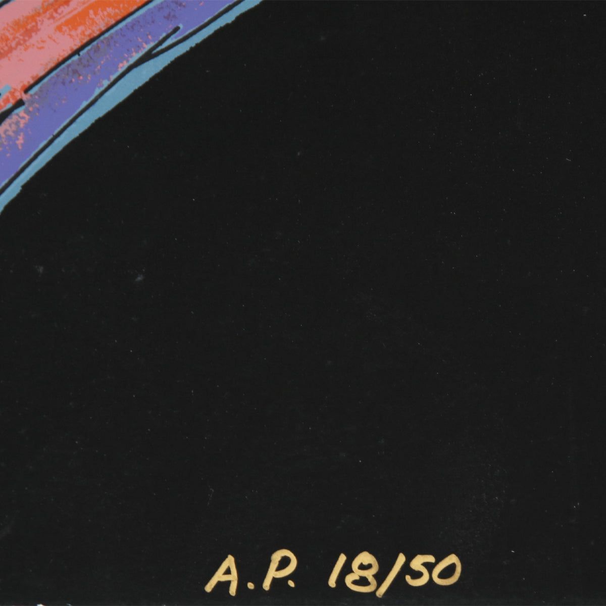 Jian Tie Feng- Silkscreen "To Soar"