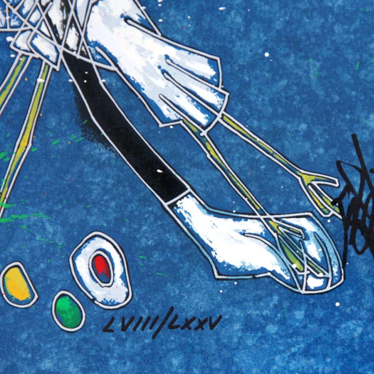 Jian Tie Feng- Serigraph "Son of Panthers"