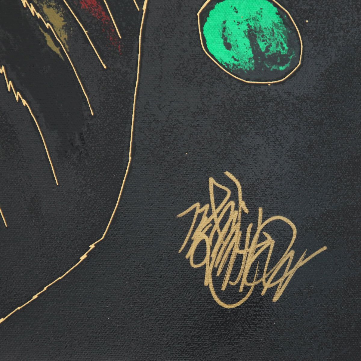 Jian Tie Feng- Serigraph "King"