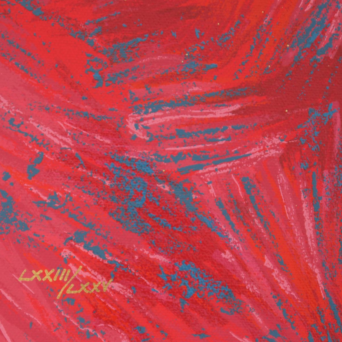 Jian Tie Feng- Serigraph "King"