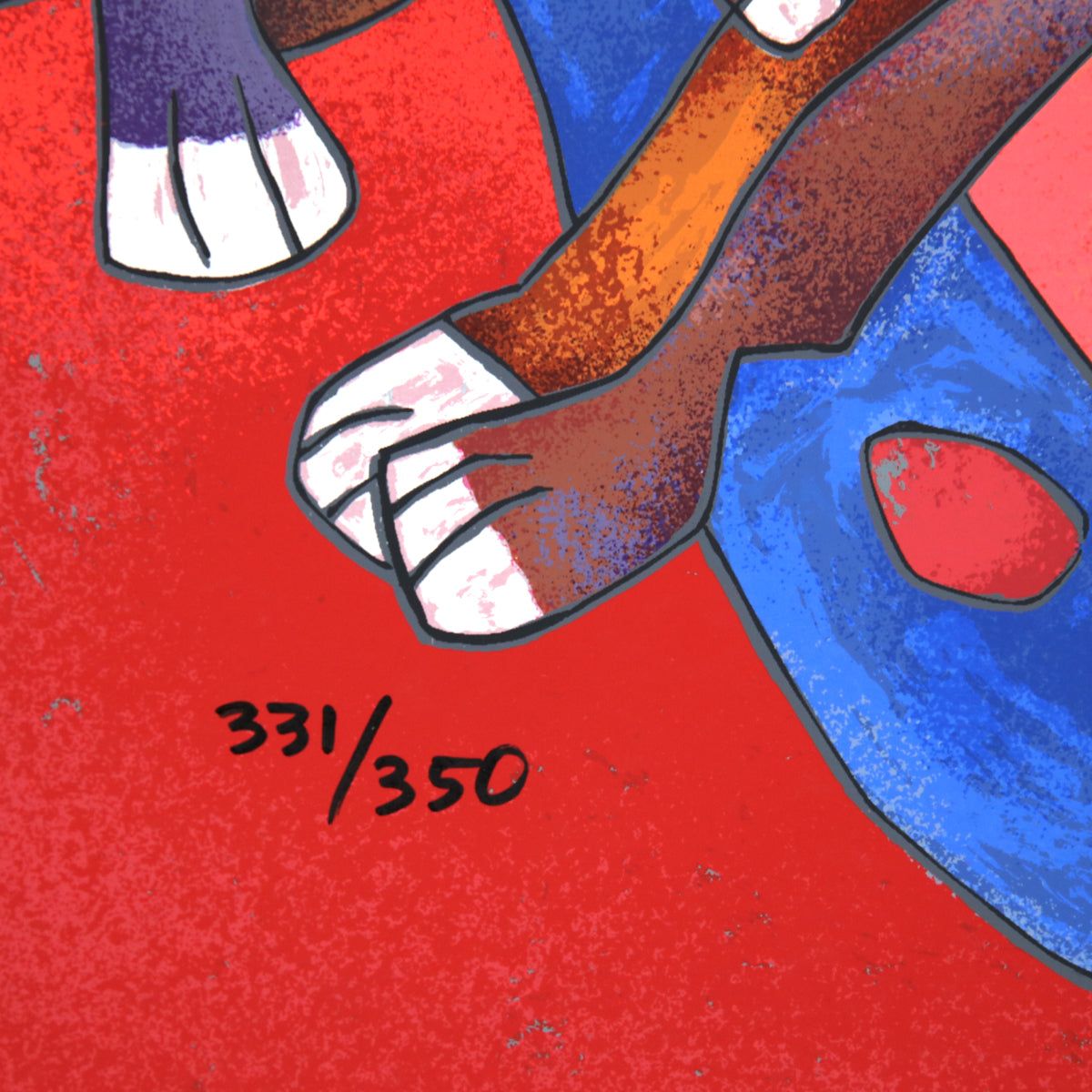 Jian Tie Feng- Silkscreen "Huntress"