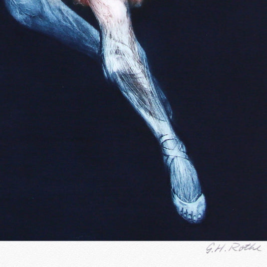 G.H Rothe- Mezzotint Etching "American Pride"