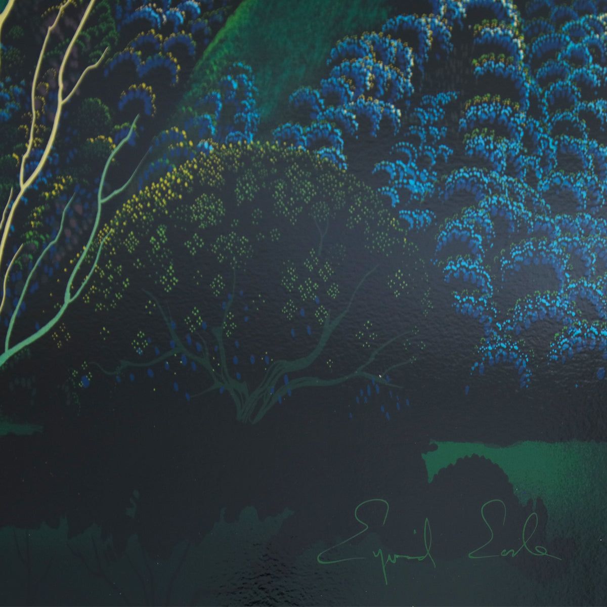 Eyvind Earle- Serigraph "Gardeners Ranch"