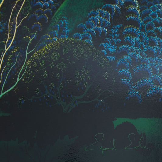 Eyvind Earle- Serigraph "Gardeners Ranch"